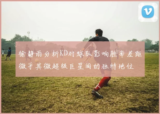 徐静雨分析KD对球队影响胜率差距微乎其微超级巨星间的独特地位